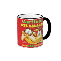 Garfield gaat de Mok van Bananen mokken