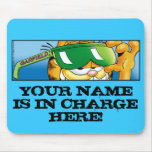 Garfield Logobox Verantwoordelijke Mousepad Muis Matten