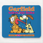 Garfield neemt Zijn Likken Mousepad Muis Matten