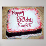 "Gâteau d'anniversaire " Posters