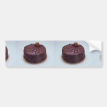 Gâteau de chocolat adhésifs pour voiture