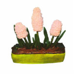 Gâteau de jacinthe découpage en acrylique