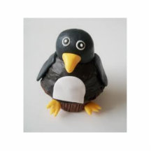 gâteau de pingouin photo en relief
