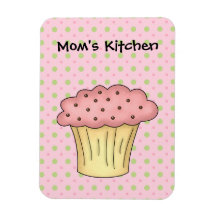 Gâteau délicieux de tasse de cuisine de mamans (aj magnets en vinyle