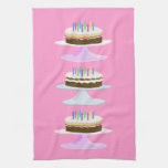 gâteaux d'anniversaire linges de cuisine