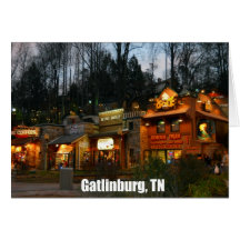 Gatlinburg, Tennessee Wenskaarten