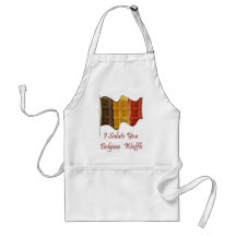 Gaufre belge tablier