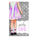 GC | Funky Paars van Doll van het Meisje Girly Visitekaartje