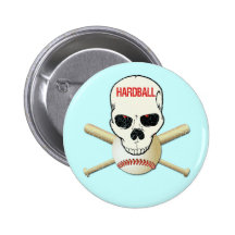 GEBARSTEN EN VEROUDERD HARDBALL - SPELD BUTTON
