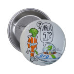Gebied 51 ruimtevaarder speld button