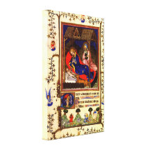 Geboorte van Christus van Christus Canvas Afdruk
