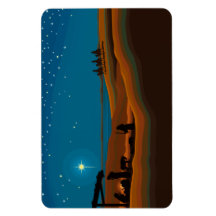 Geboorte van Christus Vinyl Magneten