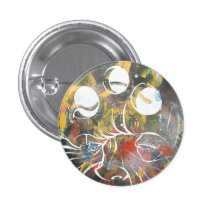 Gebottelde Scheuren Speld Button