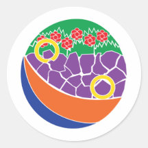 Gebroken Ring Sticker