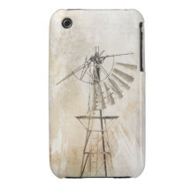 Gebroken Windmolen 2 geval-Partner Geval iPhone 3 Cases