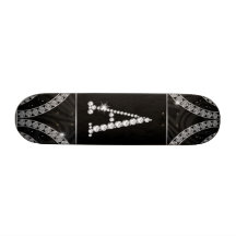 Gedrapeerd in Diamanten - Aanvankelijke A Persoonlijk Skateboard