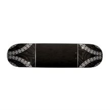 Gedrapeerd in Diamanten Persoonlijk Skateboard