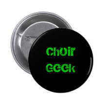 Geek de choeur pin's avec agrafe