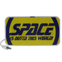 Geek de l'espace haut-parleurs portables