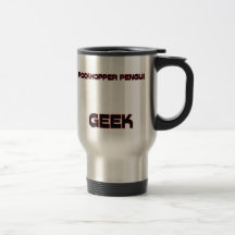 Geek de pingouin de Rockhopper Tasse À Café