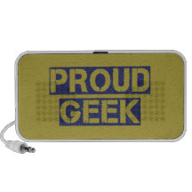 Geek fier haut-parleur iPod