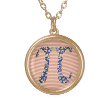 Geek floral pi pendentif