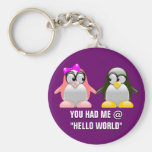 Geek Valentine d'ordinateur : Amour de langage de  Porte-clefs