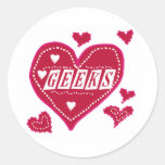 GEEKS d'amour Adhésif