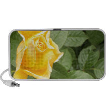 Geel nam met Groene Bladeren toe iPod Speaker
