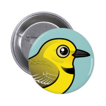 Geel Praatje Speldbutton