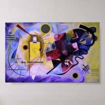 geel, rood, blauw poster
