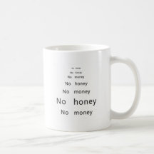 Geen geld, geen honing beker