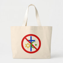 Geen Godsdienst Canvas Tas