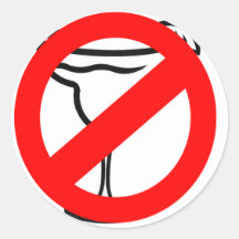 Geen Margaritas Sticker