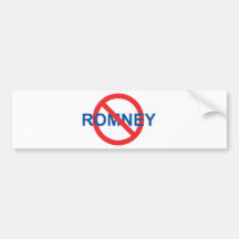 Geen Romney Bumpersticker