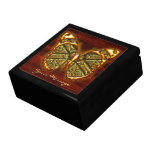 Gegraveerde Vlinder 1 de Doos van de Gift Decoratiedoosjes