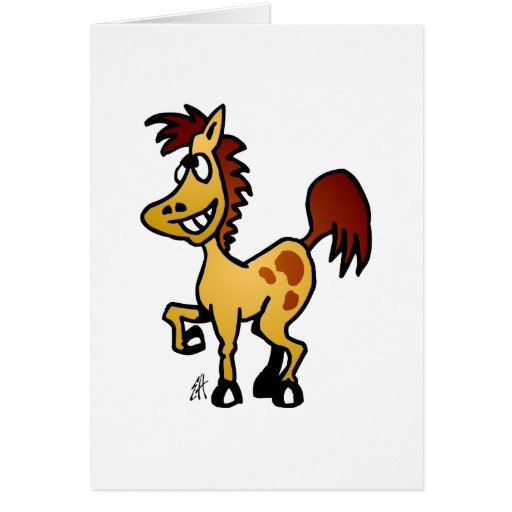Gek Paard Wenskaarten