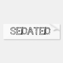 gekalmeerd bumperstickers
