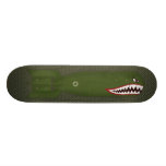 Gekke Bom/donkere achtergrond Skateboard