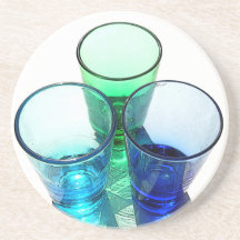 Gekleurd Cocktail Ontsproten Onderzetter 49 van Gl