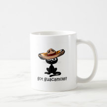 Gekregen grappig guacamole mokken