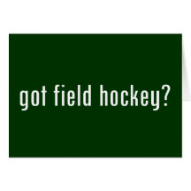 gekregen hockey? wenskaarten