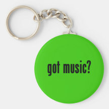 gekregen muziek? sleutel hanger