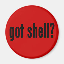 gekregen shell? koelkast magneetje
