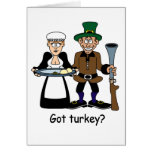 Gekregen Turkije? notecards Kaart