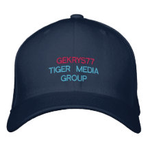 GEKRYS77 GEBORDUURDE BASEBALL CAP
