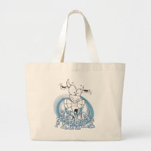 Gel de cerveau avec la vache sacs fourre-tout
