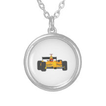 Gele Raceauto Hangertje