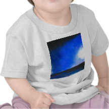 Geleidelijk Blauw (aardesymboliek die schilderen) Tshirts