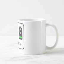 Gelieve te wachten… Aanvulling Koffie Mok
